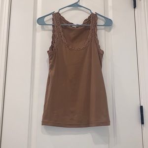 Beige tank top